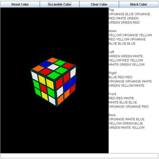 Rubik's Cube Program Version 0.1